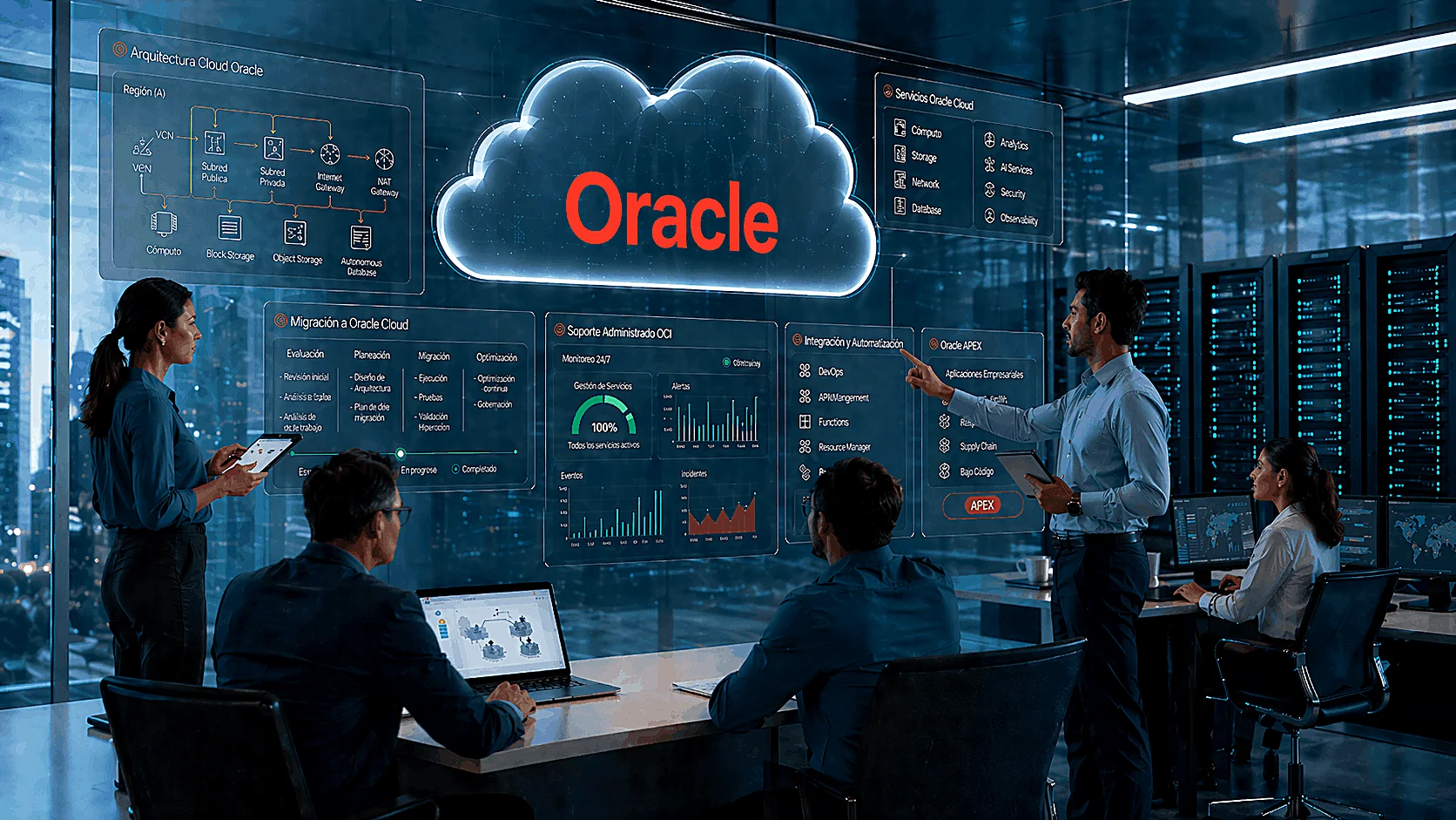 Servicios Oracle de Minebu